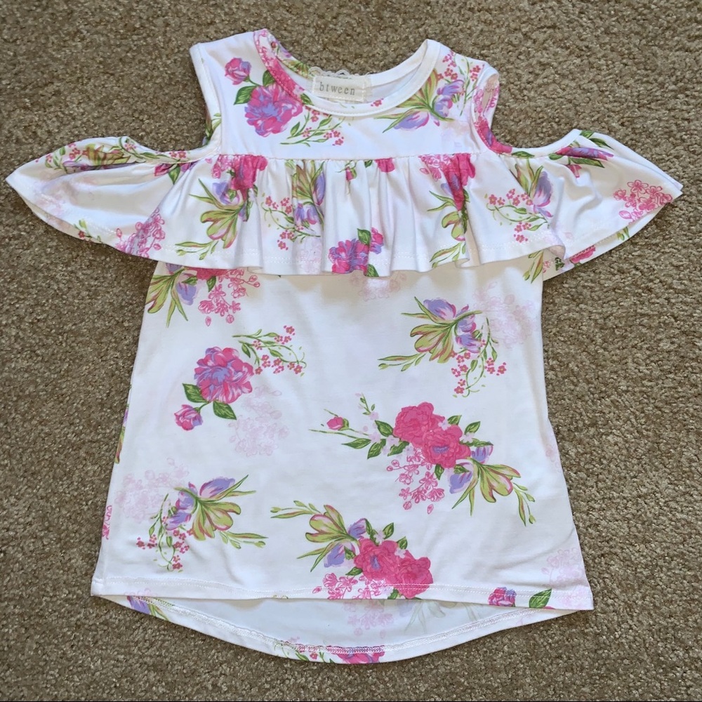 Girls Floral Top